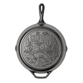 American Road Trip: 12 Inch Seasoned Cast Iron Skillet, California